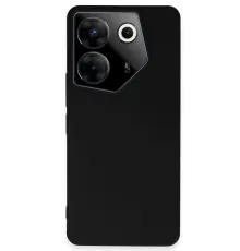 Tecno Camon 20 Pro 5G Kılıf First Silikon - Siyah
