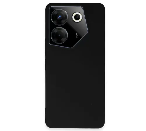 Tecno Camon 20 Pro 5G Kılıf First Silikon - Siyah