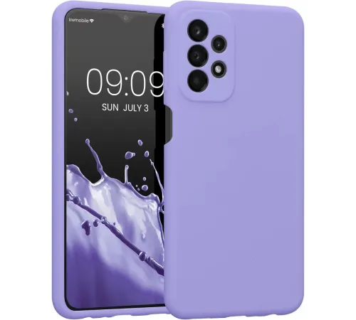 Samsung Galaxy A23 4G Kılıf First Silikon - Lila