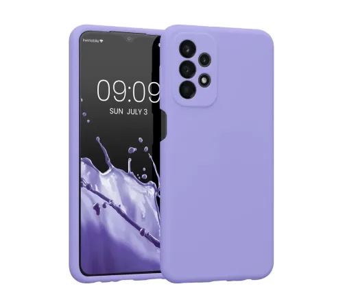 Samsung Galaxy A23 4G Kılıf First Silikon - Lila