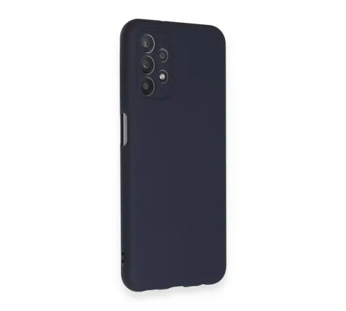 Samsung Galaxy A13 4G Kılıf First Silikon - Lacivert