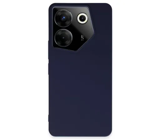 Tecno Camon 20 Pro 5G Kılıf First Silikon - Lacivert