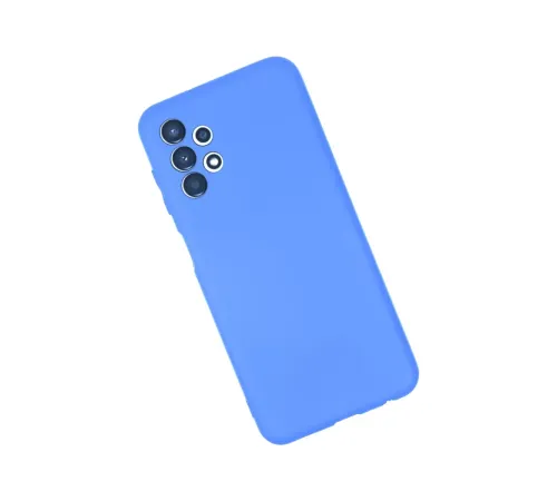 Samsung Galaxy A13 4G Kılıf First Silikon - Mavi