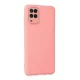 Samsung Galaxy A22 Kılıf Lansman Glass Kapak - Pembe