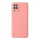 Samsung Galaxy A22 Kılıf Lansman Glass Kapak - Pembe