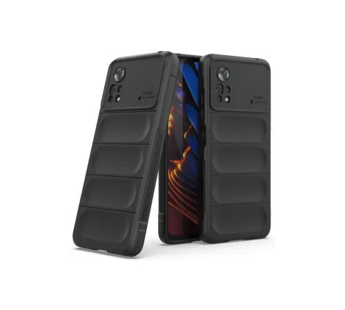 Xiaomi Poco X4 Pro 5G Kılıf Optimum Silikon - Siyah