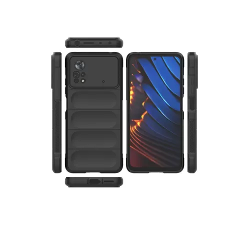 Xiaomi Poco X4 Pro 5G Kılıf Optimum Silikon - Siyah