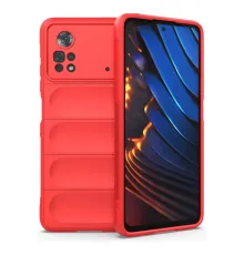 Xiaomi Poco X4 Pro 5G Kılıf Optimum Silikon - Kırmızı
