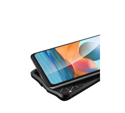 Xiaomi Redmi Note 10 Pro Kılıf Auto Focus Kapak - Kırmızı