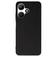 İnfinix Hot 30i Kılıf First Silikon - Siyah