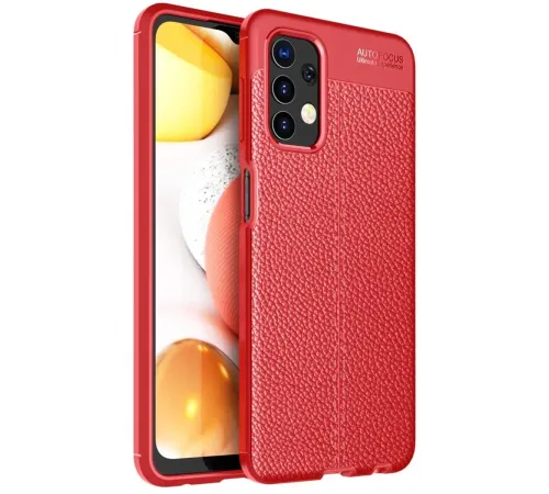Samsung Galaxy A32 Kılıf Auto Focus Kapak - Kırmızı