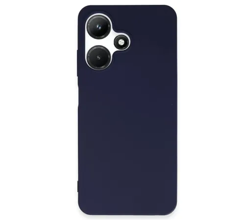 İnfinix Hot 30i Kılıf First Silikon - Lacivert