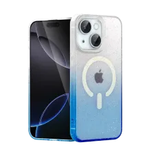 Apple iPhone 15 Plus Pummel Shiny Magsafe Kapak - Mavi