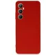 Realme C65 Kılıf First Silikon - Kırmızı