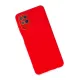 Samsung Galaxy A22 Kılıf Lansman Glass Kapak - Kırmızı