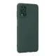 Samsung Galaxy A22 Kılıf Lansman Glass Kapak - Koyu Yeşil