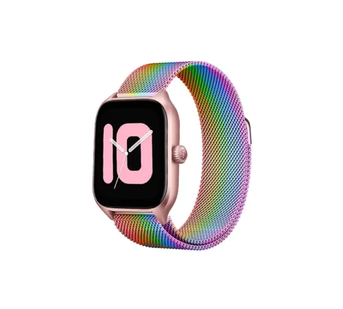 Watch 20mm Metal Mıknatıslı Kordon - Gökkuşağı