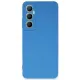 Realme C65 Kılıf First Silikon - Mavi