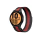 Watch 20mm Metal Mıknatıslı Kordon - Siyah-Kırmızı