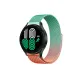Watch 20mm Metal Mıknatıslı Kordon - Turuncu-Yeşil