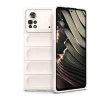 Xiaomi Poco X4 Pro 5G Kılıf Optimum Silikon - Krem