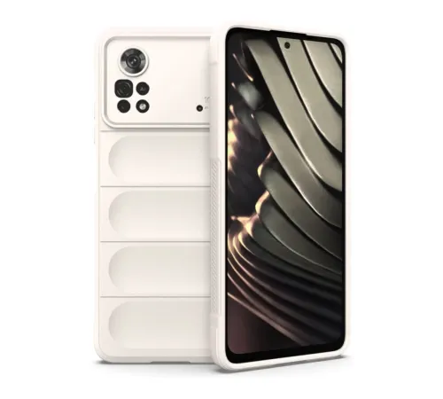 Xiaomi Poco X4 Pro 5G Kılıf Optimum Silikon - Krem