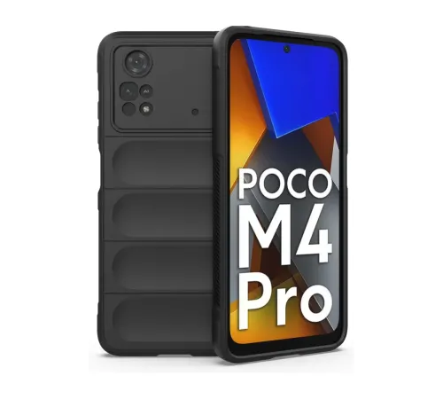 Xiaomi Poco M4 Pro 4G Kılıf Optimum Silikon - Siyah