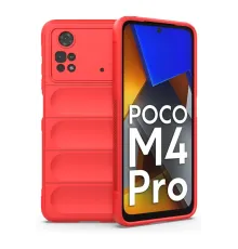 Xiaomi Poco M4 Pro 4G Kılıf Optimum Silikon - Kırmızı