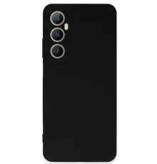 Realme C65 Kılıf First Silikon - Siyah