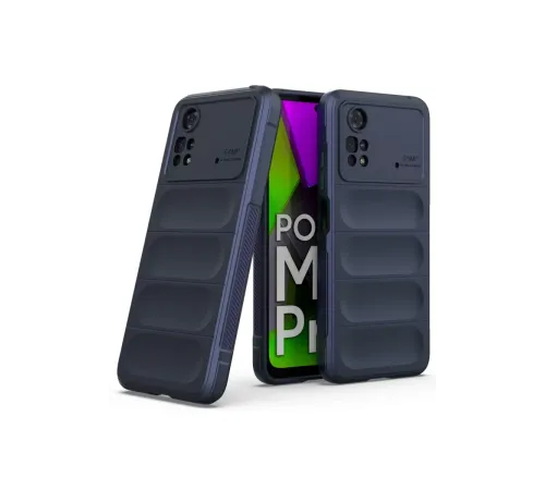 Xiaomi Poco M4 Pro 4G Kılıf Optimum Silikon - Lacivert