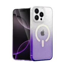 Apple iPhone 15 Pro Max Pummel Shiny Magsafe Kapak - Mor
