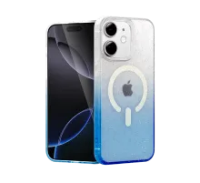 Apple iPhone 12 Pummel Shiny Magsafe Kapak - Mavi