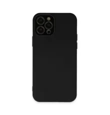 Apple iPhone 12 Pro Kılıf Lansman Glass Kapak - Siyah