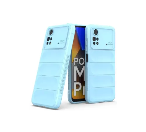 Xiaomi Poco M4 Pro 4G Kılıf Optimum Silikon - Sky Blue