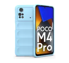 Xiaomi Poco M4 Pro 4G Kılıf Optimum Silikon - Sky Blue