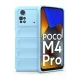 Xiaomi Poco M4 Pro 4G Kılıf Optimum Silikon - Sky Blue
