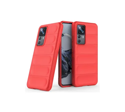 Xiaomi Mi 12T Pro Kılıf Optimum Silikon - Kırmızı