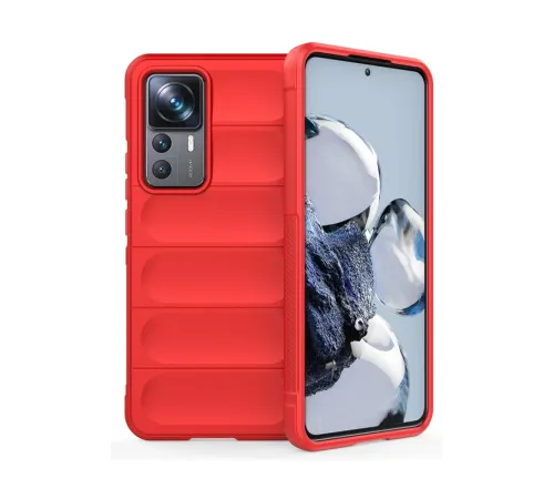 Xiaomi Mi 12T Pro Kılıf Optimum Silikon - Kırmızı