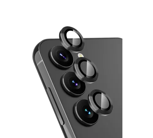 Samsung Galaxy A24 4G Valdez Metal Kamera Lens - Siyah