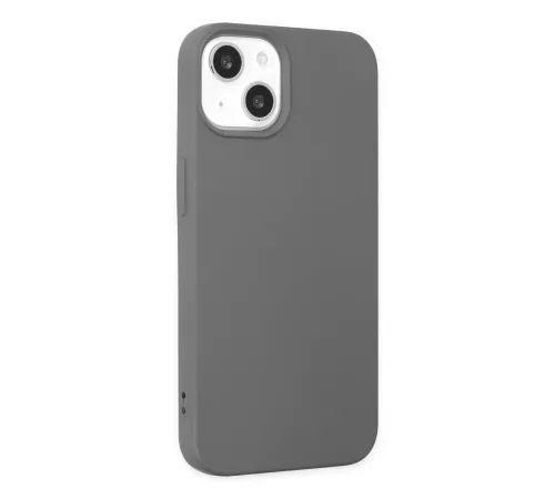 Apple iPhone 14 Plus Kılıf Nano içi Kadife Silikon - Gri