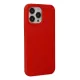Apple iPhone 14 Pro Kılıf Nano içi Kadife Silikon - Kırmızı