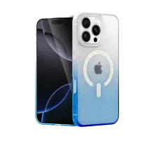 Apple iPhone 16 Pro Pummel Shiny Magsafe Kapak - Mavi
