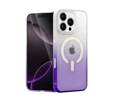 Apple iPhone 16 Pro Pummel Shiny Magsafe Kapak - Mor