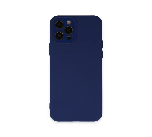 Apple iPhone 12 Pro Kılıf Lansman Glass Kapak - Sky Blue