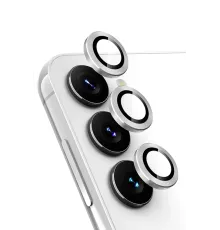 Samsung Galaxy A25 5G Valdez Metal Kamera Lens - Gümüş