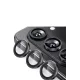 Samsung Galaxy Z Fold 5 Valdez Metal Kamera Lens - Siyah