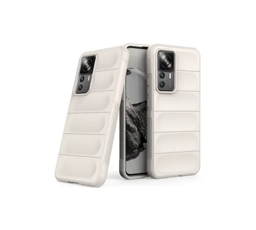 Xiaomi Mi 12T Pro Kılıf Optimum Silikon - Krem
