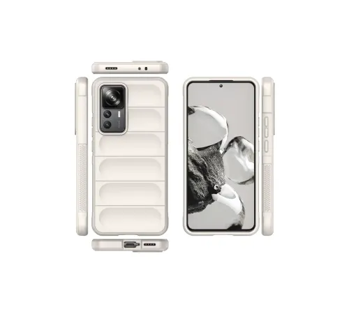 Xiaomi Mi 12T Pro Kılıf Optimum Silikon - Krem