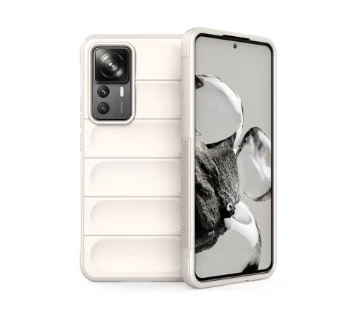 Xiaomi Mi 12T Pro Kılıf Optimum Silikon - Krem