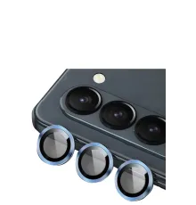 Samsung Galaxy Z Fold 5 Valdez Metal Kamera Lens - Mavi